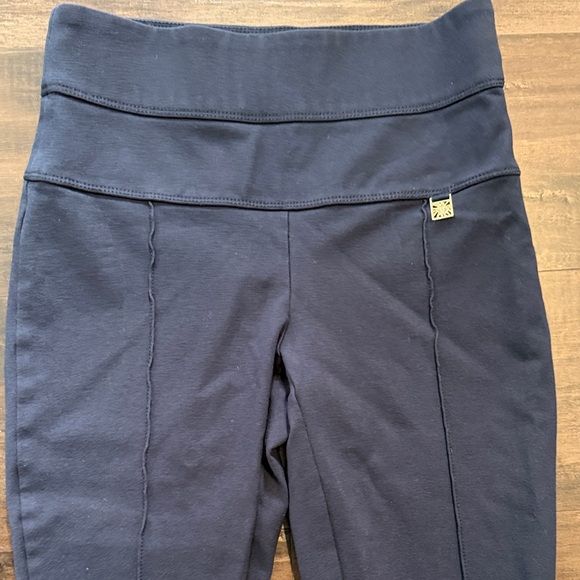 Anne Klein Navy Leggings - Picture 2 of 5